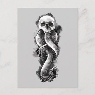 Harry Potter | Dark Mark Watercolor Postkarte