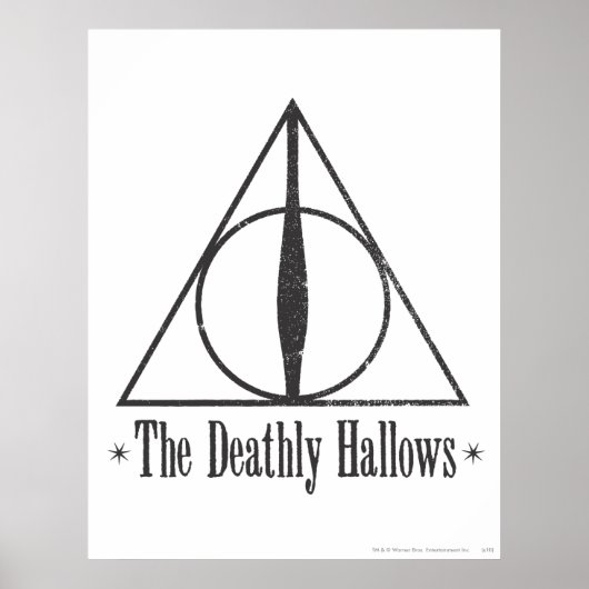 Harry Potter | Das Emblem der Heiligen Hallows Poster (Vorne)