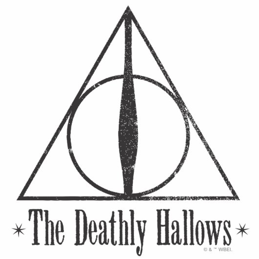 Harry Potter | Das Emblem der Toten Galgen Fotoskulptur Magnet (Vorne)