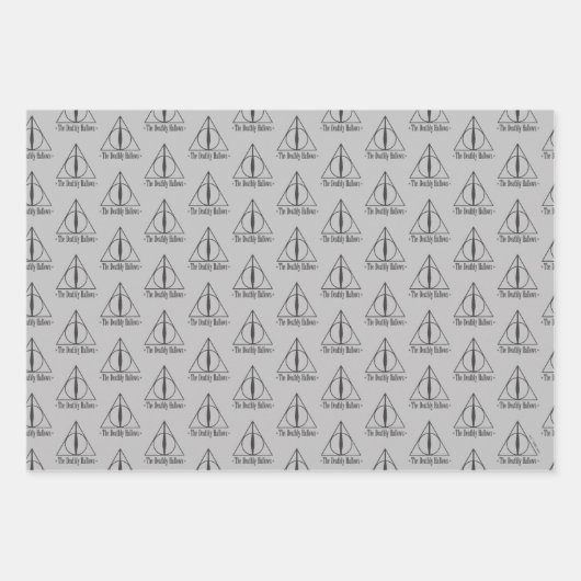 Harry Potter | Das Emblem der Toten Galgen Geschenkpapier Set (Vorderseite 2)