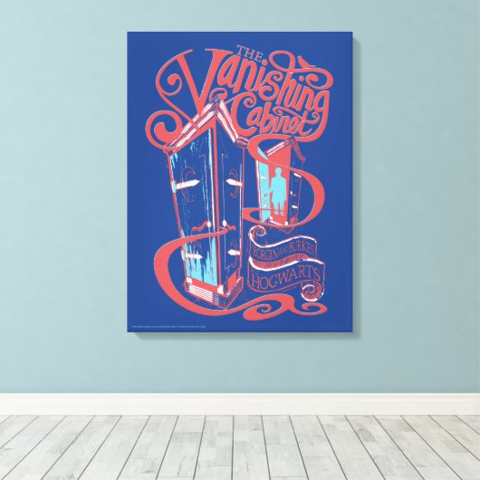 Harry Potter | Das Kabinett Leinwanddruck (Insitu (Holzboden))
