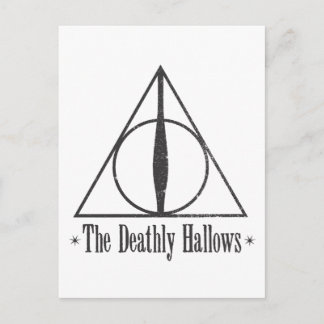 Harry Potter | das toten heiligt Emblem Postkarte