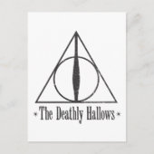 Harry Potter | das toten heiligt Emblem Postkarte (Vorderseite)