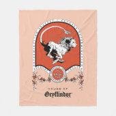HARRY POTTER™ | Delicate Sketch GRYFFINDOR™ Wappen Fleecedecke (Vorderseite)