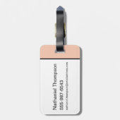 HARRY POTTER™ | Delicate Sketch GRYFFINDOR™ Wappen Gepäckanhänger (Rückseite vertikal)