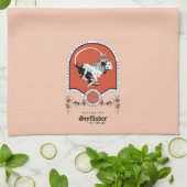 HARRY POTTER™ | Delicate Sketch GRYFFINDOR™ Wappen Geschirrtuch (Gefaltet)