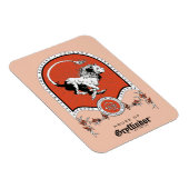 HARRY POTTER™ | Delicate Sketch GRYFFINDOR™ Wappen Magnet (Rechte Seite)