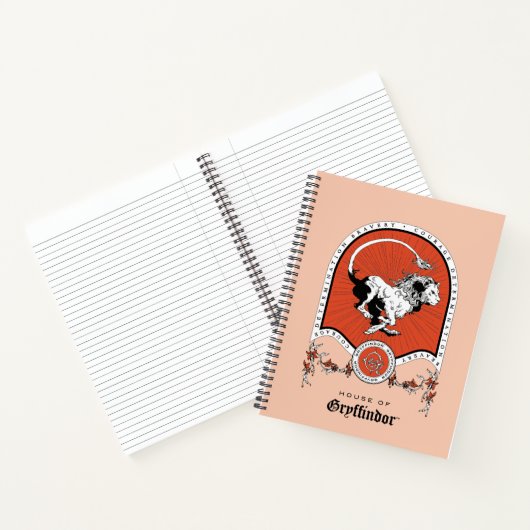 HARRY POTTER™ | Delicate Sketch GRYFFINDOR™ Wappen Notizblock (Innenseite)