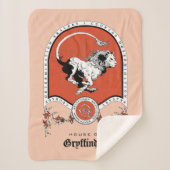 HARRY POTTER™ | Delicate Sketch GRYFFINDOR™ Wappen Sherpadecke (Vorderseite)