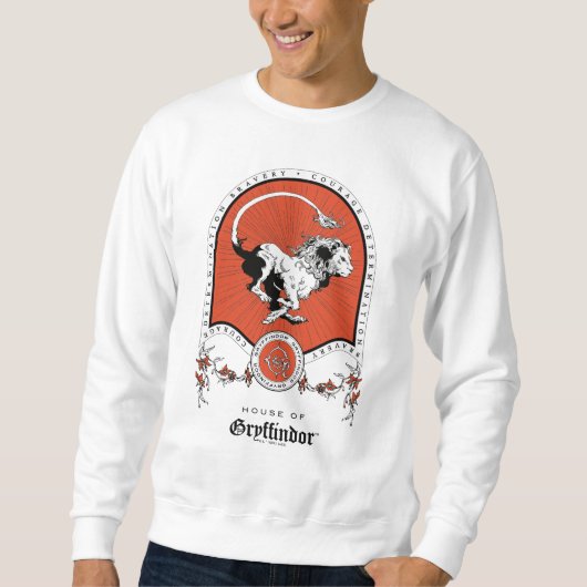 HARRY POTTER™ | Delicate Sketch GRYFFINDOR™ Wappen Sweatshirt (Vorderseite)