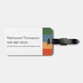 HARRY POTTER™ | Delicate Sketch HOGWARTS™ Houses Gepäckanhänger (Rückseite horizontal)