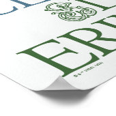 HARRY POTTER™ | Delicate Sketch HOGWARTS™ Houses Poster (Ecke)