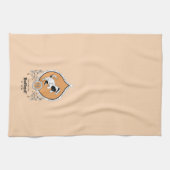 HARRY POTTER™ | Delicate Sketch HUFFLEPUFF™ Wappen Geschirrtuch (Horizontal)