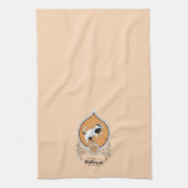 HARRY POTTER™ | Delicate Sketch HUFFLEPUFF™ Wappen Geschirrtuch (Vertikal)