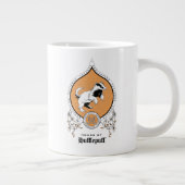 HARRY POTTER™ | Delicate Sketch HUFFLEPUFF™ Wappen Jumbo-Tasse (Rechts)