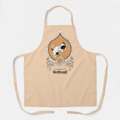 HARRY POTTER™ | Delicate Sketch HUFFLEPUFF™ Wappen Schürze (Vorderseite)