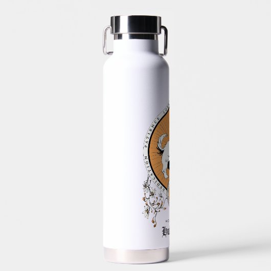 HARRY POTTER™ | Delicate Sketch HUFFLEPUFF™ Wappen Trinkflasche (Vorne)