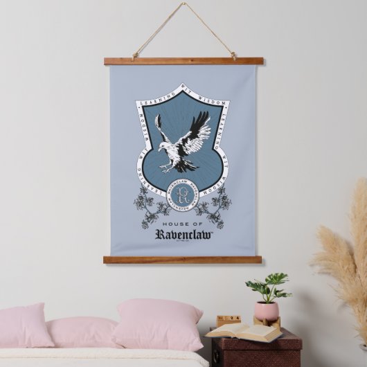 HARRY POTTER™ | Delicate Sketch RAVENCLAW™ Crest Wandteppich Mit Holzrahmen (Schlafzimmer)