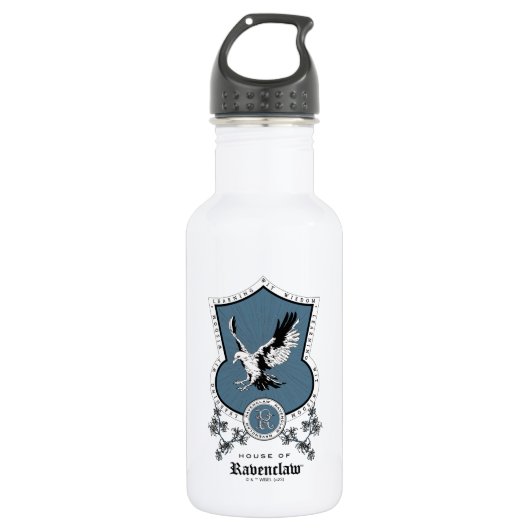 HARRY POTTER™ | Delicate Sketch RAVENCLAW™ Wappen Edelstahlflasche (Vorderseite)