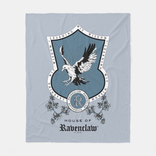 HARRY POTTER™ | Delicate Sketch RAVENCLAW™ Wappen Fleecedecke (Vorderseite)