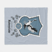 HARRY POTTER™ | Delicate Sketch RAVENCLAW™ Wappen Fleecedecke (Vorderseite (Horizontal))