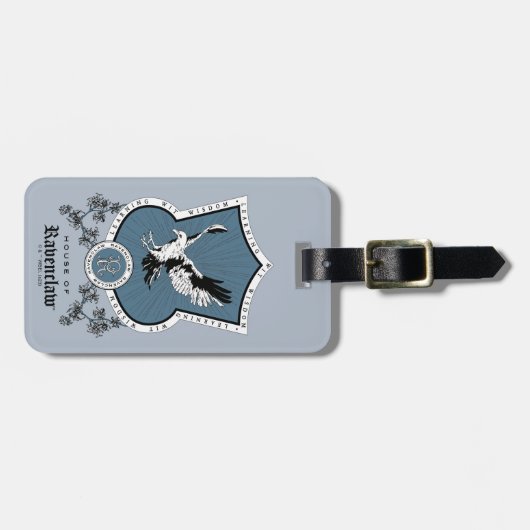 HARRY POTTER™ | Delicate Sketch RAVENCLAW™ Wappen Gepäckanhänger (Vorderseite horizontal)