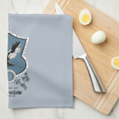 HARRY POTTER™ | Delicate Sketch RAVENCLAW™ Wappen Geschirrtuch (Viertel Falte)