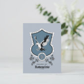 HARRY POTTER™ | Delicate Sketch RAVENCLAW™ Wappen Postkarte (Stehend Vorderseite)