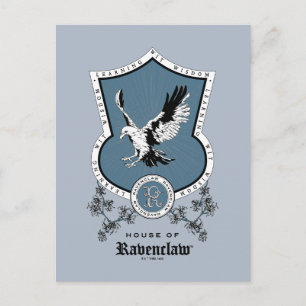 HARRY POTTER™   Delicate Sketch RAVENCLAW™ Wappen Postkarte