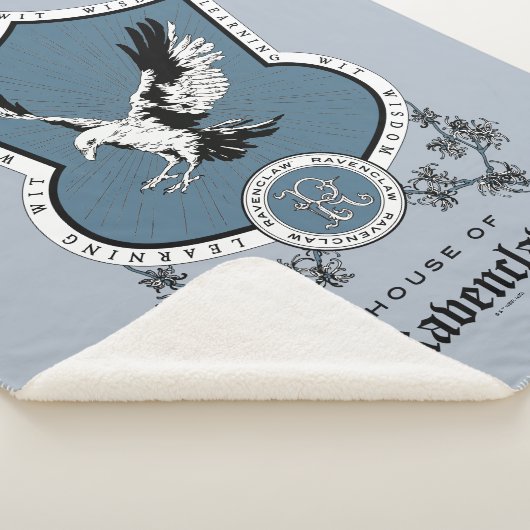 HARRY POTTER™ | Delicate Sketch RAVENCLAW™ Wappen Sherpadecke (3/4)