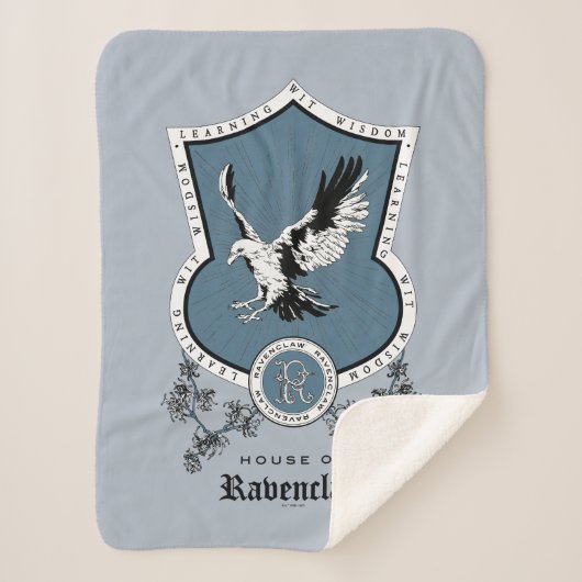 HARRY POTTER™ | Delicate Sketch RAVENCLAW™ Wappen Sherpadecke (Vorderseite)