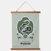 HARRY POTTER™ | Delicate Sketch SLYTHERIN™ Crest Wandteppich Mit Holzrahmen (Vorderseite)