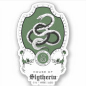 HARRY POTTER™ | Delikates Sketch SLYTHERIN™ Wappen Aufkleber (Vorderseite)