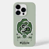 HARRY POTTER™ | Delikates Sketch SLYTHERIN™ Wappen Case-Mate iPhone Hülle (Rückseite)