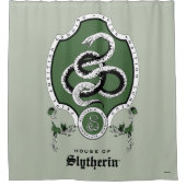 HARRY POTTER™ | Delikates Sketch SLYTHERIN™ Wappen Duschvorhang (Vorderseite)