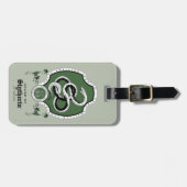 HARRY POTTER™ | Delikates Sketch SLYTHERIN™ Wappen Gepäckanhänger (Vorderseite horizontal)