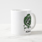 HARRY POTTER™ | Delikates Sketch SLYTHERIN™ Wappen Jumbo-Tasse (Vorderseite Rechts)