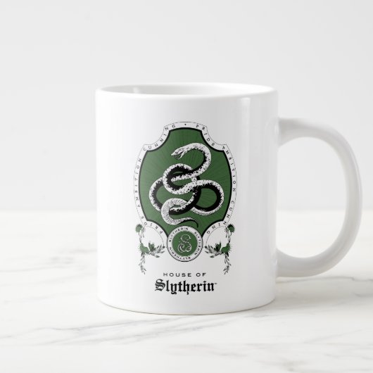 HARRY POTTER™ | Delikates Sketch SLYTHERIN™ Wappen Jumbo-Tasse (Rechts)