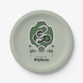 HARRY POTTER™ | Delikates Sketch SLYTHERIN™ Wappen Pappteller (Vorderseite)