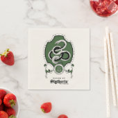 HARRY POTTER™ | Delikates Sketch SLYTHERIN™ Wappen Serviette (Beispiel)