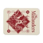 HARRY POTTER™ Die Marauder Animagus-Grafik Magnet (Horizontal)
