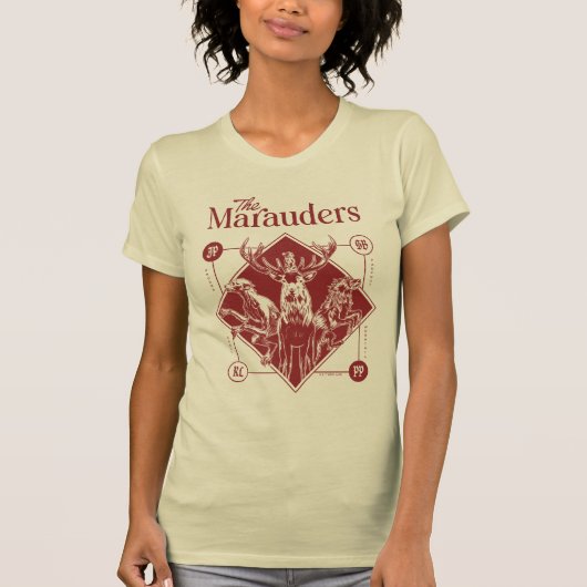 HARRY POTTER™ Die Marauder Animagus-Grafik T-Shirt (Vorderseite)