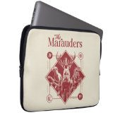 HARRY POTTER™ Die Marauders Animagus-Grafik Laptopschutzhülle (Vorne Rechts)