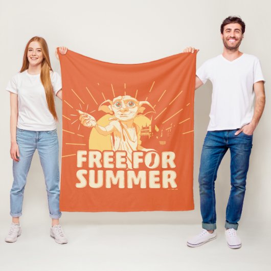 HARRY POTTER™ | Dobby Free für den Sommer Fleecedecke (Beispiel)