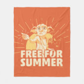 HARRY POTTER™ | Dobby Free für den Sommer Fleecedecke (Vorderseite)