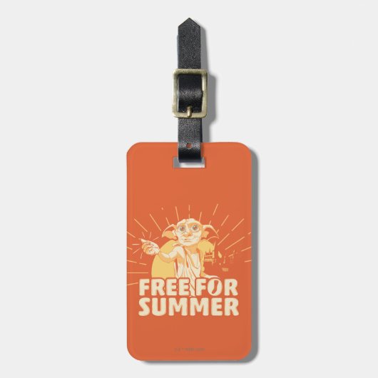 HARRY POTTER™ | Dobby Free für den Sommer Gepäckanhänger (Vorderseite vertikal)