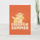 HARRY POTTER™ | Dobby Free für den Sommer Karte (Vorderseite)