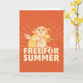 HARRY POTTER™ | Dobby Free für den Sommer Karte (Gelbe Blume)