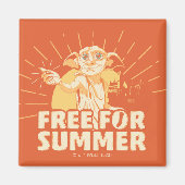 HARRY POTTER™ | Dobby Free für den Sommer Magnet (Vorne)