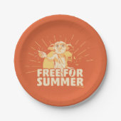 HARRY POTTER™ | Dobby Free für den Sommer Pappteller (Vorderseite)